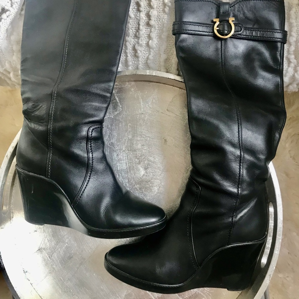 Salvatore Ferragamo Leather Booths